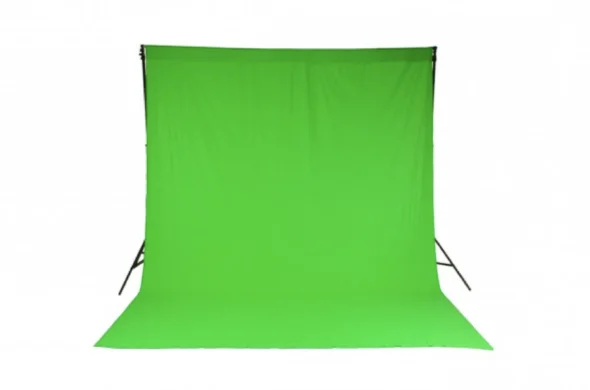 Fond vert 3x3m